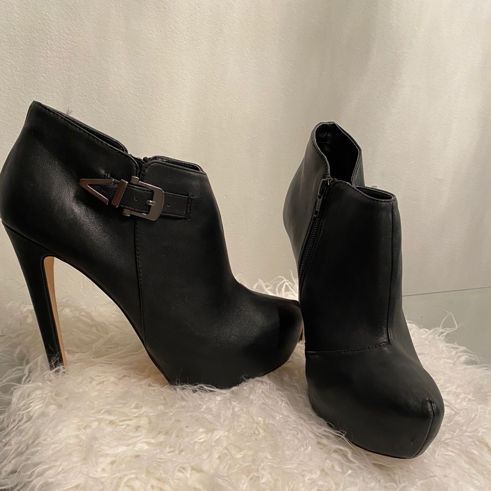 Black Aldo Booties